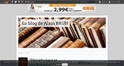 Desktop Screenshot of alainbrun.over-blog.com