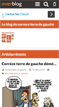 Mobile Screenshot of correze-terre-de-gauche.over-blog.com