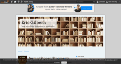 Desktop Screenshot of ericgilberh.over-blog.com