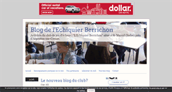 Desktop Screenshot of echiquier-berrichon.over-blog.com