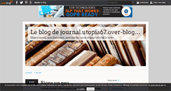 Desktop Screenshot of journal.utopia67.over-blog.com