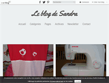 Tablet Screenshot of lescrapdesandra.over-blog.fr