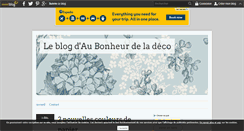 Desktop Screenshot of bonheurdeco.over-blog.com