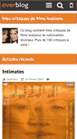 Mobile Screenshot of filmslesbiens.over-blog.com