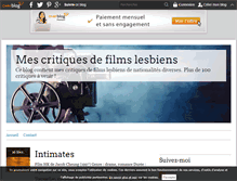 Tablet Screenshot of filmslesbiens.over-blog.com