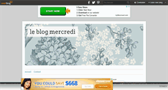 Desktop Screenshot of mercredi.over-blog.com