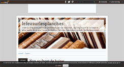 Desktop Screenshot of lefeusurlesplanches.over-blog.com