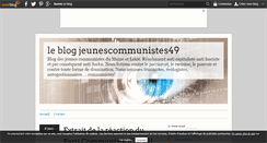 Desktop Screenshot of jeunescommunistes49.over-blog.com