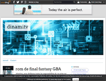 Tablet Screenshot of dinamitv.over-blog.fr