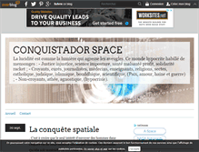 Tablet Screenshot of conquistador-space.over-blog.fr