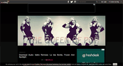 Desktop Screenshot of lareinadelpop.over-blog.es