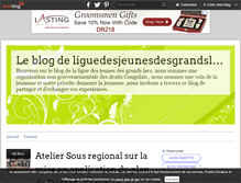 Tablet Screenshot of liguedesjeunesdesgrandslacs.over-blog.com