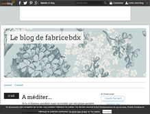 Tablet Screenshot of fabricebdx.over-blog.com