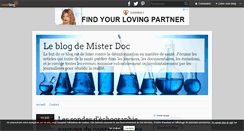 Desktop Screenshot of misterdoc.over-blog.com
