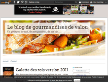 Tablet Screenshot of gourmandises-de-valou.over-blog.com