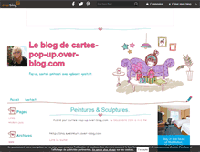 Tablet Screenshot of cartes-pop-up.over-blog.com