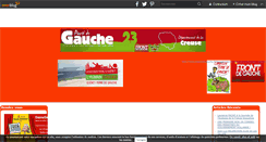 Desktop Screenshot of lepartidegauche23.over-blog.fr