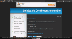 Desktop Screenshot of elections.continuons.ensemble.lattes.meunier.over-blog.com