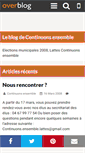 Mobile Screenshot of elections.continuons.ensemble.lattes.meunier.over-blog.com
