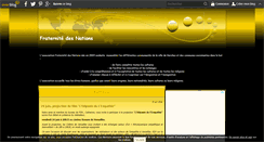 Desktop Screenshot of fraternitedesnations.over-blog.com