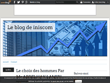 Tablet Screenshot of iniscom.over-blog.com