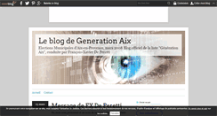 Desktop Screenshot of generation.aix.over-blog.com