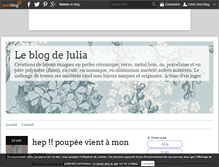 Tablet Screenshot of crea.julia.over-blog.com
