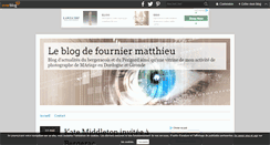 Desktop Screenshot of matthieufournier.over-blog.com