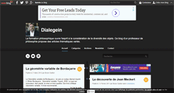 Desktop Screenshot of dialegein.over-blog.com