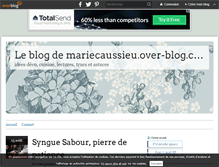 Tablet Screenshot of mariecaussieu.over-blog.com