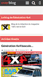 Mobile Screenshot of generation4x4.over-blog.com