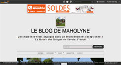 Desktop Screenshot of maholyne.over-blog.fr