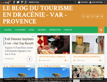 Tablet Screenshot of dracenietourisme.over-blog.fr