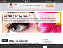 Tablet Screenshot of lylian-k.over-blog.com