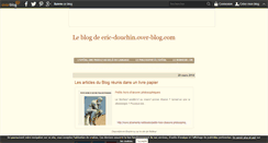 Desktop Screenshot of eric-douchin.over-blog.com