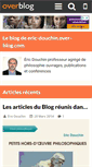 Mobile Screenshot of eric-douchin.over-blog.com