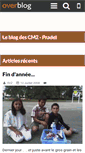 Mobile Screenshot of classecm2test.over-blog.fr