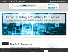 Tablet Screenshot of diablo3.over-blog.com