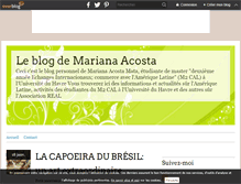 Tablet Screenshot of mariana.acosta.over-blog.com
