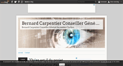 Desktop Screenshot of bernardcarpentier.over-blog.fr
