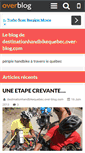 Mobile Screenshot of destinationhandbikequebec.over-blog.com