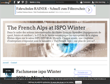 Tablet Screenshot of frenchalps.over-blog.com