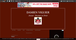 Desktop Screenshot of damienviguier.over-blog.com