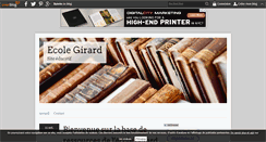 Desktop Screenshot of girard.over-blog.fr