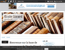 Tablet Screenshot of girard.over-blog.fr