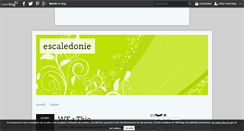 Desktop Screenshot of escaledonie.over-blog.com
