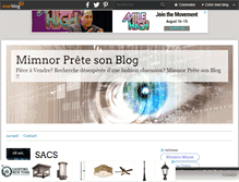 Tablet Screenshot of mimnorpretesonblog.over-blog.fr