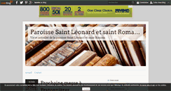 Desktop Screenshot of communautesaintleonard.over-blog.com