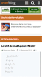 Mobile Screenshot of beybladerevolution.over-blog.fr