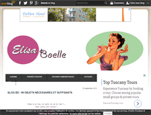 Tablet Screenshot of elisaboelle.over-blog.com